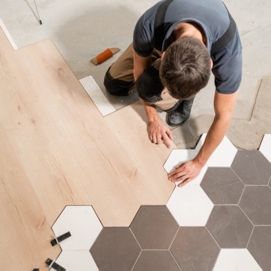 Flooring installation services in Highland Park